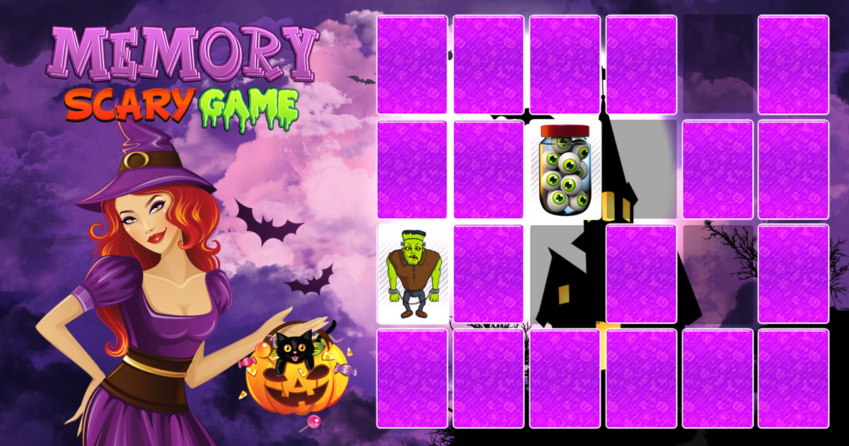 Image Memory Scary Game
